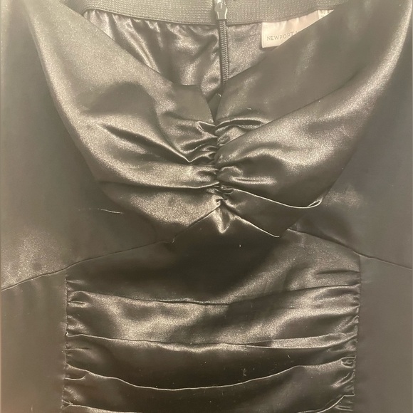 Newport News 90s Y2K Ultra Flattering LBD Little Black Dress Size 18P - Picture 3 of 7